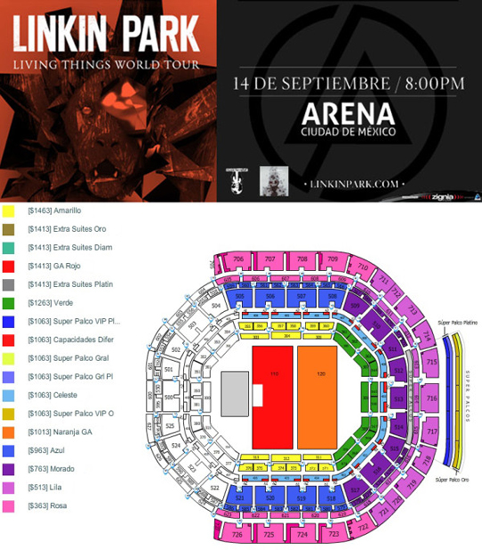linkinparkpreciosmex