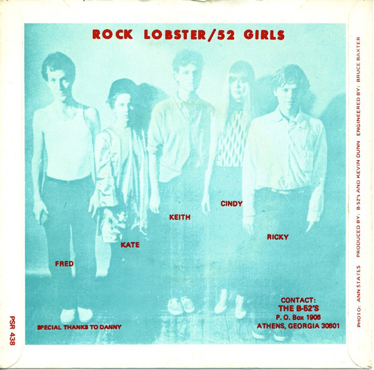 45 RPM 40 años de “Rock Lobster” de los B52s Me hace ruido
