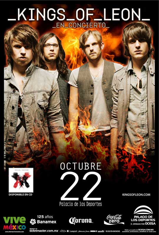 Kings of Leon en México Me hace ruido