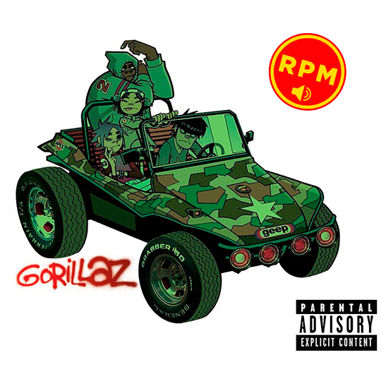 gorillaz album cover