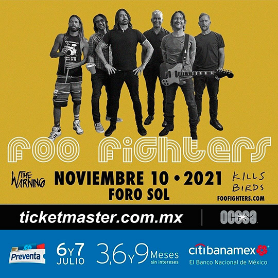 foo fighters mexico 2021