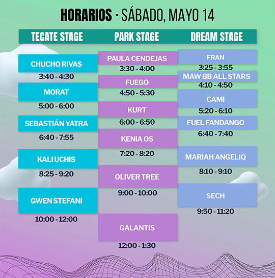 tecate emblema horarios sabado