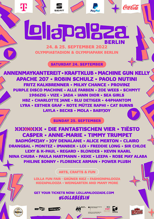 lollapalooza berlin 2022