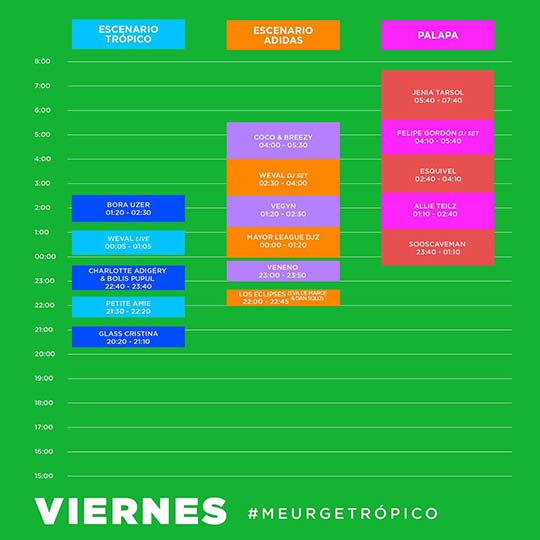 tropico viernes 2022