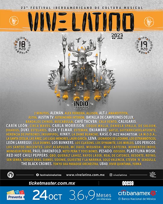 cartel vive latino 2023