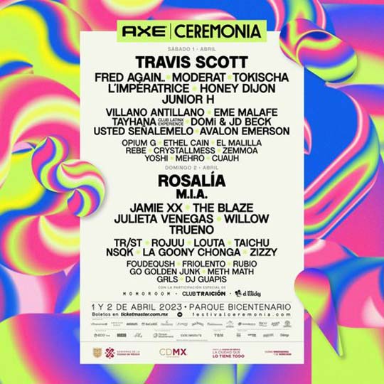 Cartel de Ceremonia 2023 - Me hace ruido