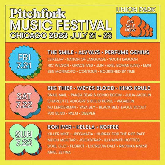 pitchfork festival chicago 2023
