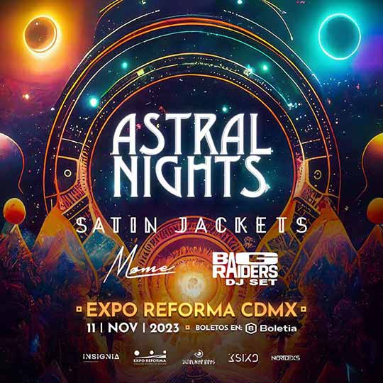 astral nights flyer