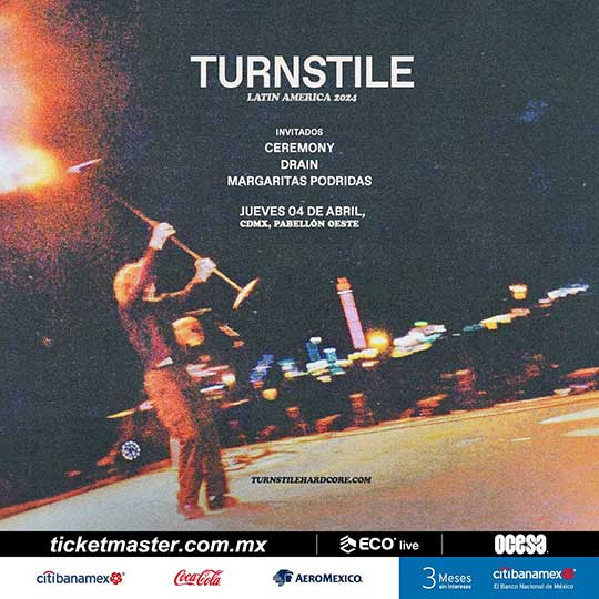 turnstile promo flyer