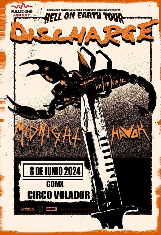 discharge flyer