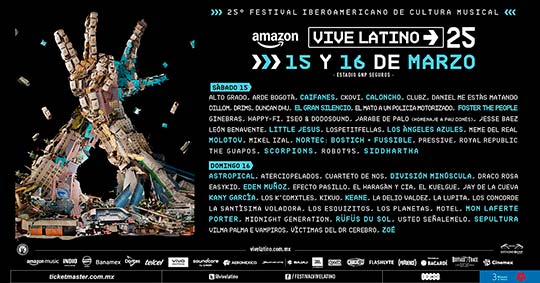 vive latino 2025 cartel update