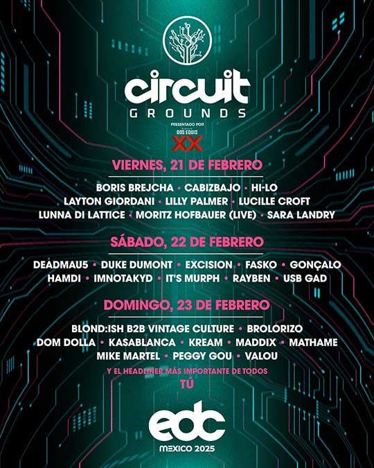 circuitGROUNDS edc mexico 2025