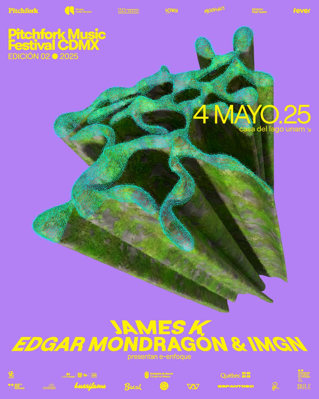 pitchfork cdmx segunda edicion 2025