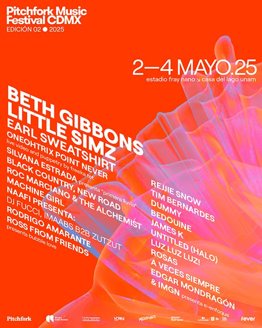 pitchfork cdmx segunda edicion 2025