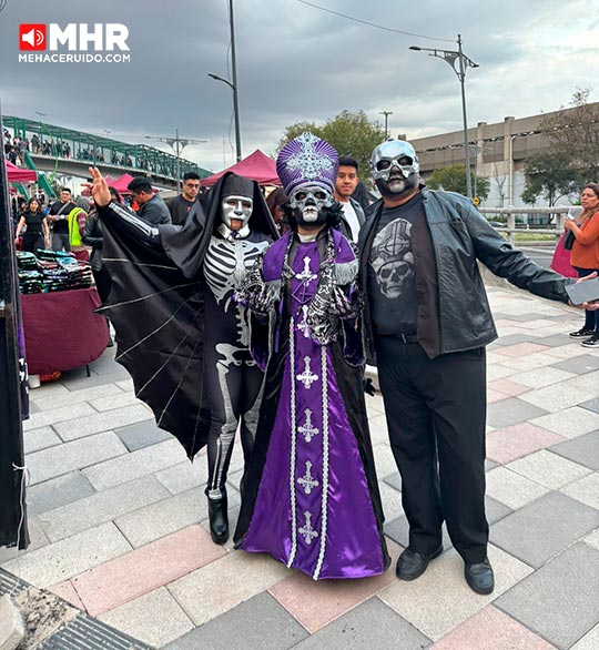 ghost fans skeletour mexico 2025
