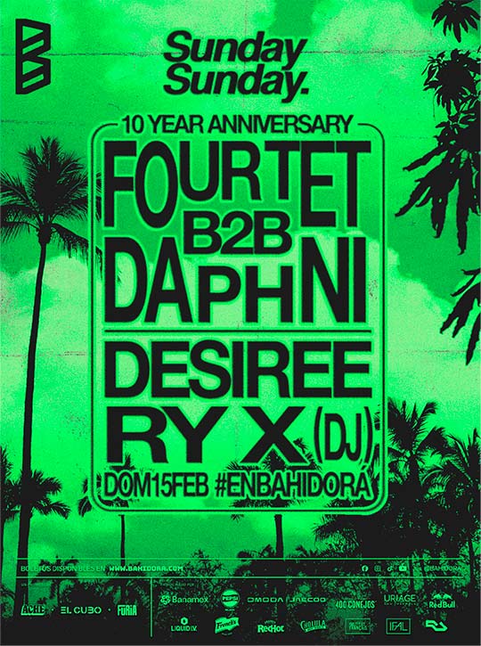 bahidora b2b daphni four tet