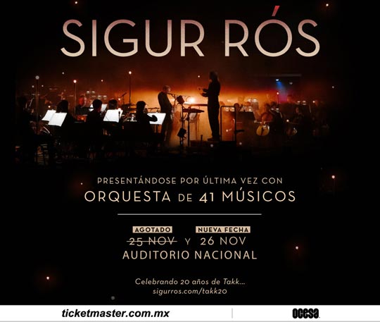 Sigur Ros flyer