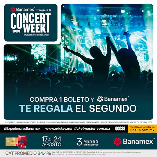 Concert Week agosto 2026