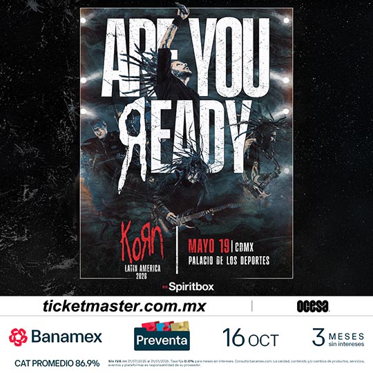korn mexico flyer