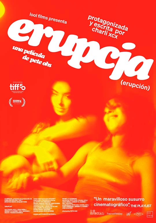 erupcja poster charli xcx