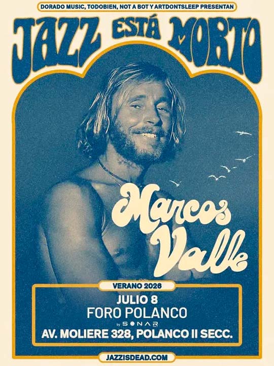 jazz is dead marzo valle flyer