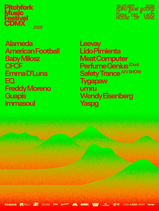 pitchfork music festival cdmx 2026 final poster