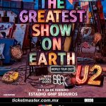 u2 greatest show on earth flyer